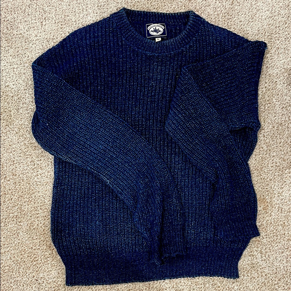 Calvin Klein Jeans Dark Blue Crewneck Sweater